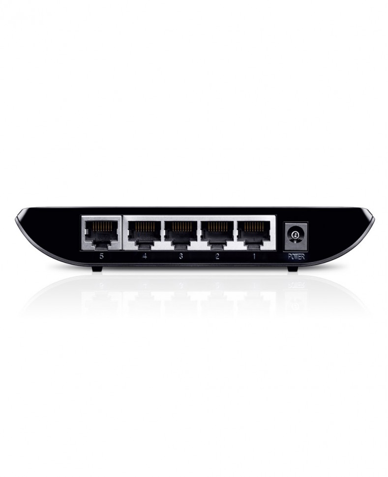 Коммутатор гигабитный неуправляемый TP-LINK TL-SG1005D с 5 портами 10/100/1000Base-T