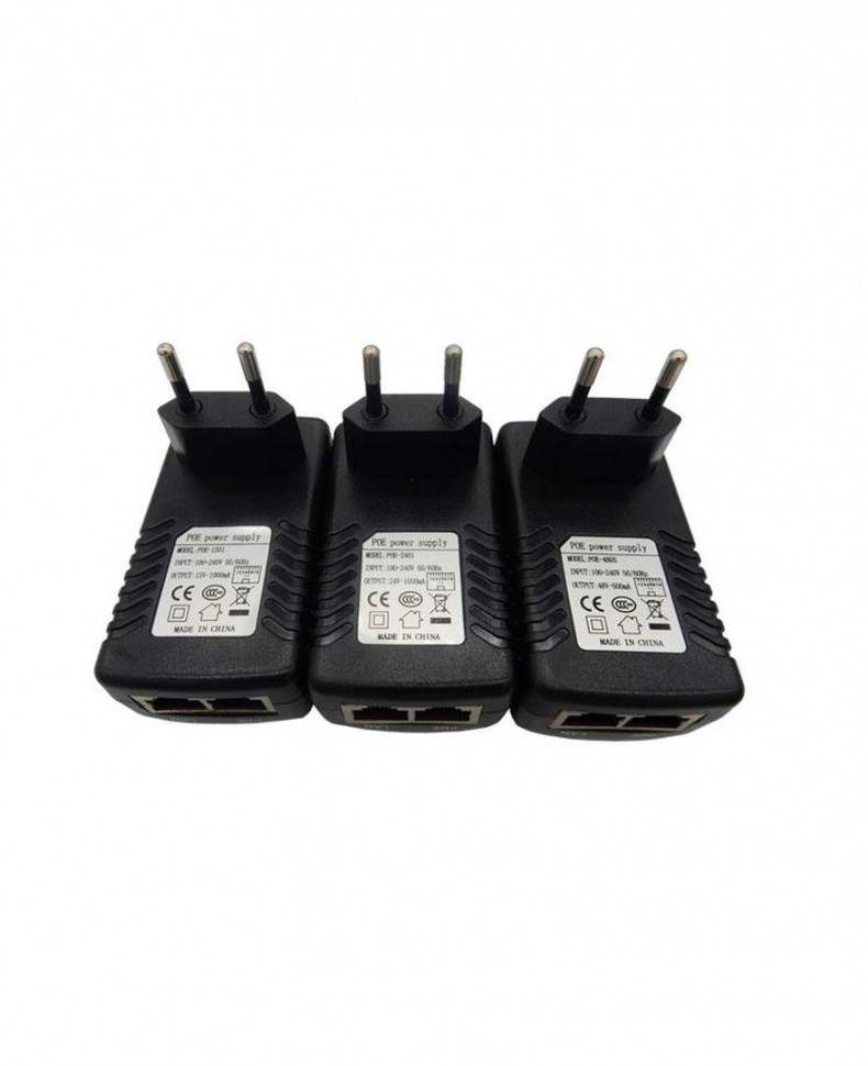 Инжектор Passive PoE 48В/0.5А блок питания