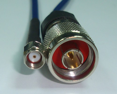 Кабельная сборка N-male/RG-58/SMA-RP-male 0,5м