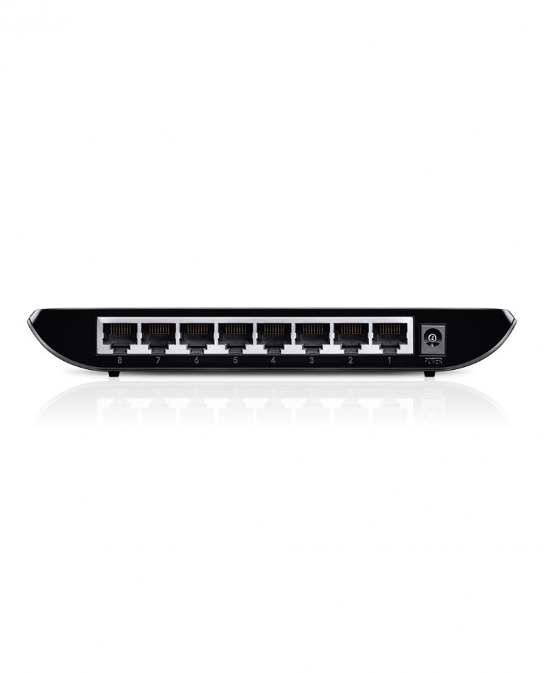 Коммутатор гигабитный неуправляемый TP-LINK TL-SG1008D с 8 портами 10/100/1000Base-T
