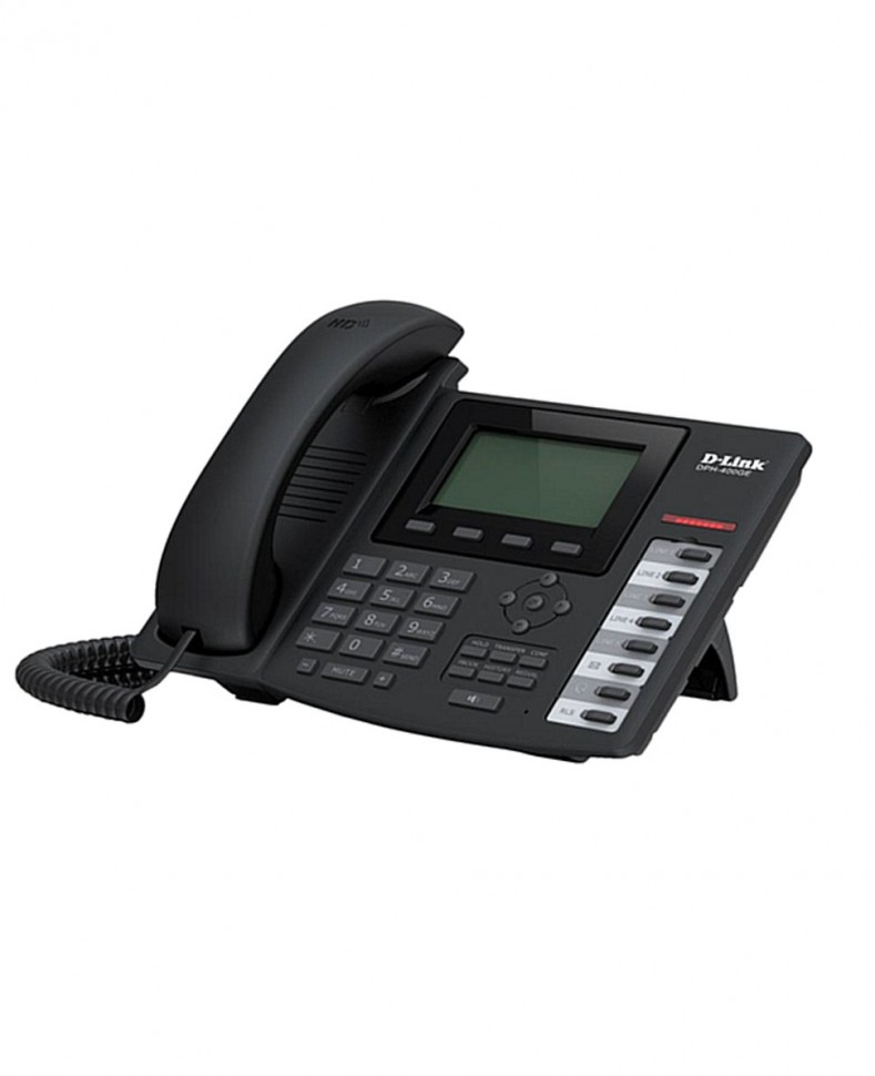 Телефон VoIP D-Link DPH-400GE/F1A с поддержкой PoE