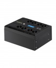 ИБП ExeGate NEO Smart LHB-800.LCD 800VA/480W, LCD, AVR, 8*Schuko, USB, 4*USB-порта для зарядки, черный