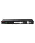 IP-COM G1120P-16-150W Коммутатор неуправляемый PoE, 20 портов, 18x1 Гбит/с, SFP 2x1 Гбит/с, PoE 16х30 Вт (до 135 Вт) IP-COM G1120P-16-150W Коммутатор неуправляемый PoE, 20 портов, 18x1 Гбит/с, SFP 2x1 Гбит/с, PoE 16х30 Вт (до 135 Вт)