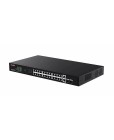 IP-COM G1128P-24-250W Коммутатор неуправляемый PoE, 28 портов, 26x1 Гбит/с, SFP 2x1 Гбит/с, PoE 24x30Вт IP-COM G1128P-24-250W Коммутатор неуправляемый PoE, 28 портов, 26x1 Гбит/с, SFP 2x1 Гбит/с, PoE 24x30Вт