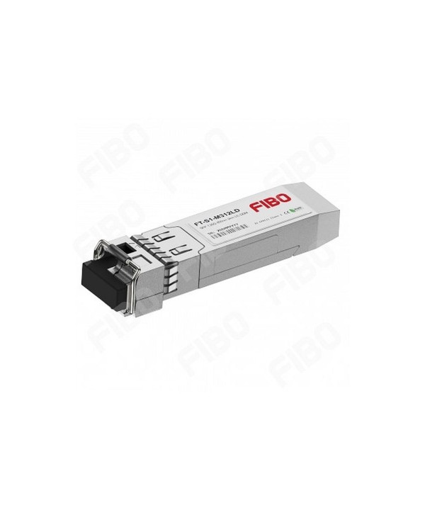 Модуль SFP FIBO 1000BASE-SX, 1,25Гбит/c, два волокна MM, 2xLC, 1310 нм, 12дБ (до 2 км)