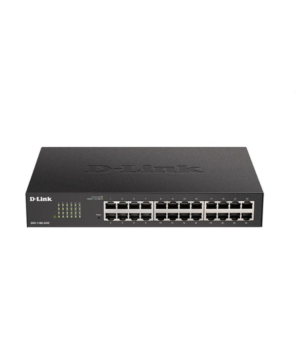 Коммутатор гигабитный управляемый D-Link DGS-1100-24V2 с 24 портами 10/100/1000Base-T