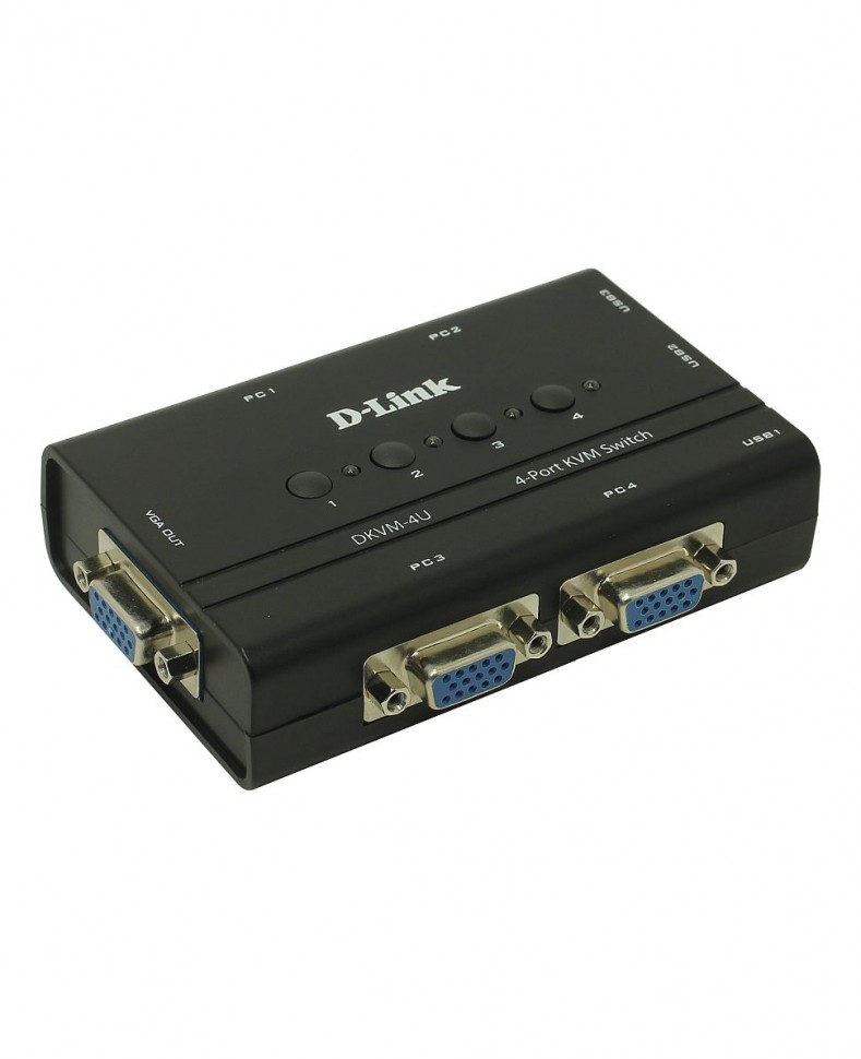 Переключатель KVM D-Link DKVM-4U
