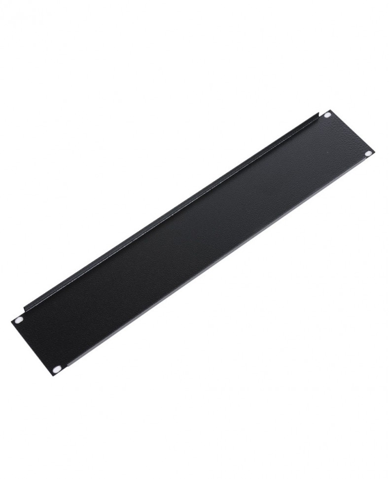 Фальшпанель в шкаф 19" 3U, цвет черный