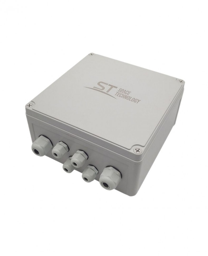 Уличный POE коммутатор ST-S41POE (2М/65W/А/OUT) PRO с 4 портами 10/100BASE-TX PoE+ и 2 портами 10/100Base-TX, PoE-бюджет 65 Вт, корпус пластик, IP67