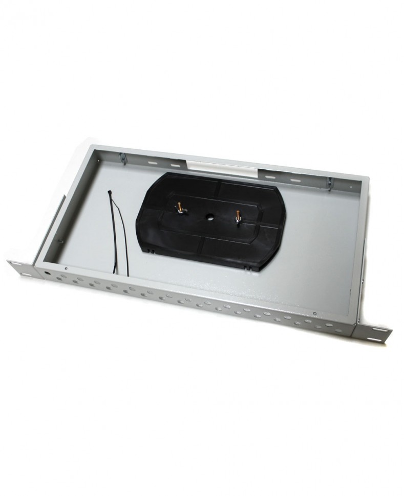 Оптический кросс ШКО-С-1U-32-FC 19", 1U, не сменная планка на 32 FC, сплайс-кассета