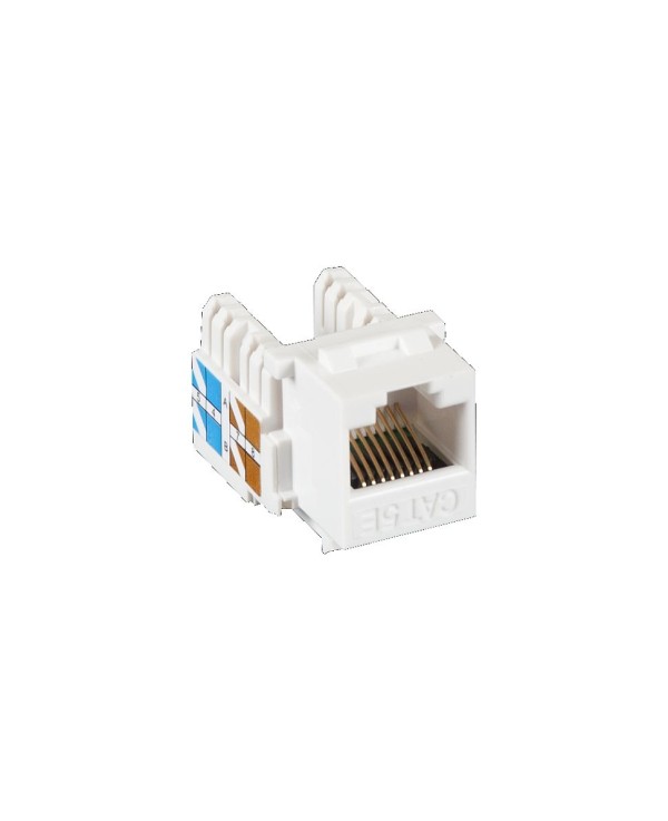Модуль Keystone NETLAN RJ45 (8P8C), кат.5e, DUAL IDC, 90°
