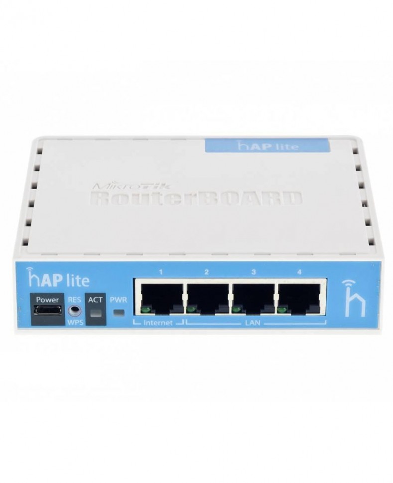 Беcпроводной маршрутизатор MikroTik hAP lite (RB941-2nD)