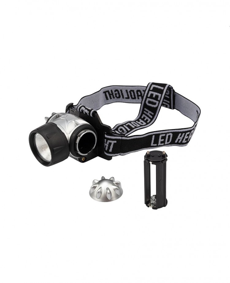 Фонарь налобный поворотный COB, 3 х AAА, увеличенное время работы ...