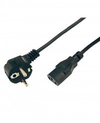 Кабель питания Bion компьютер - розетка (1.0мм) Евро 3м