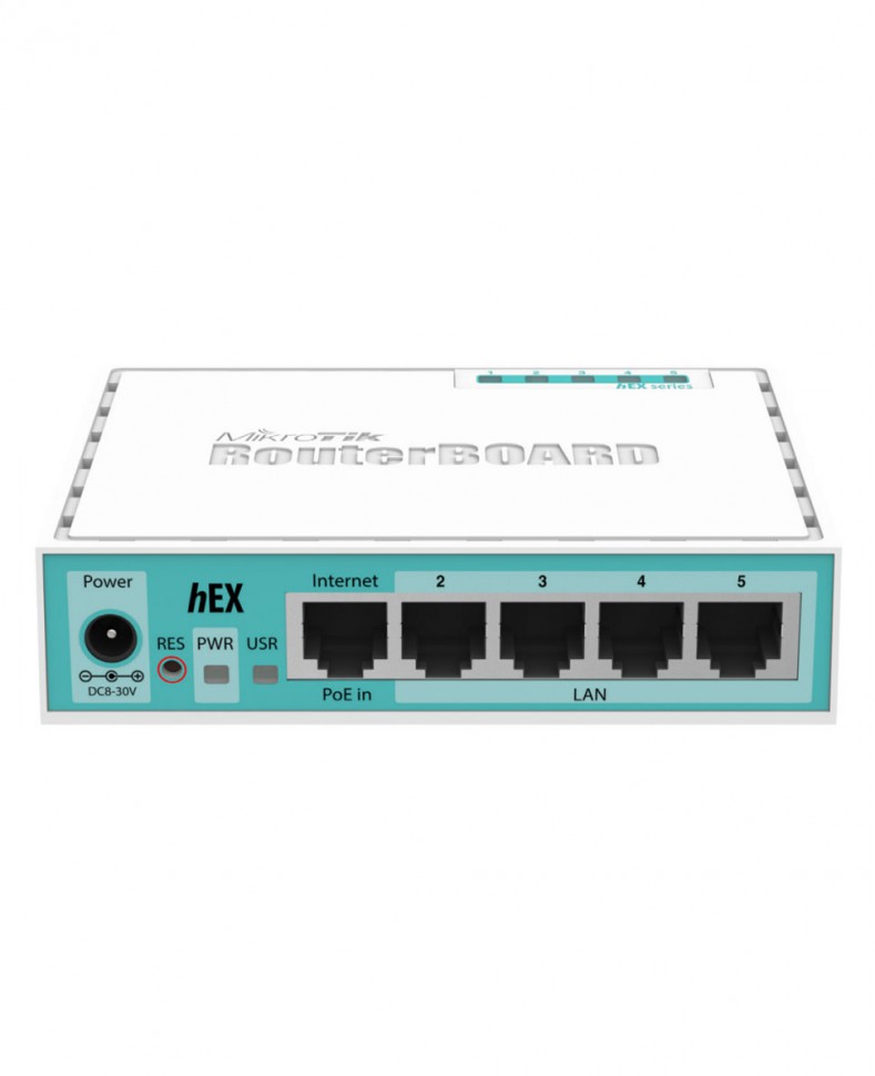 Маршрутизатор MikroTik hEx (RB750Gr3)