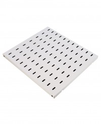 Полка усиленная для аккумуляторов, грузоподъемностью 200 кг, глубина 580 мм, цвет черный