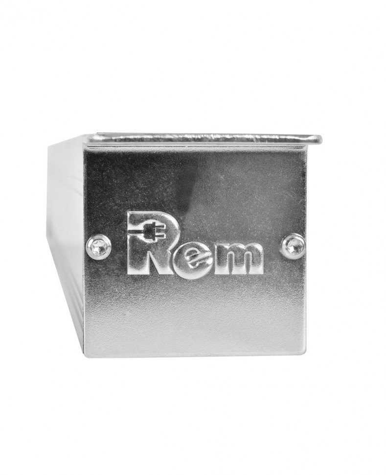 Блок розеток Rem-10 без шнура с выкл., 5 IEC 60320 C13,  вход IEC 60320 C14, 10 A, алюм., 10"