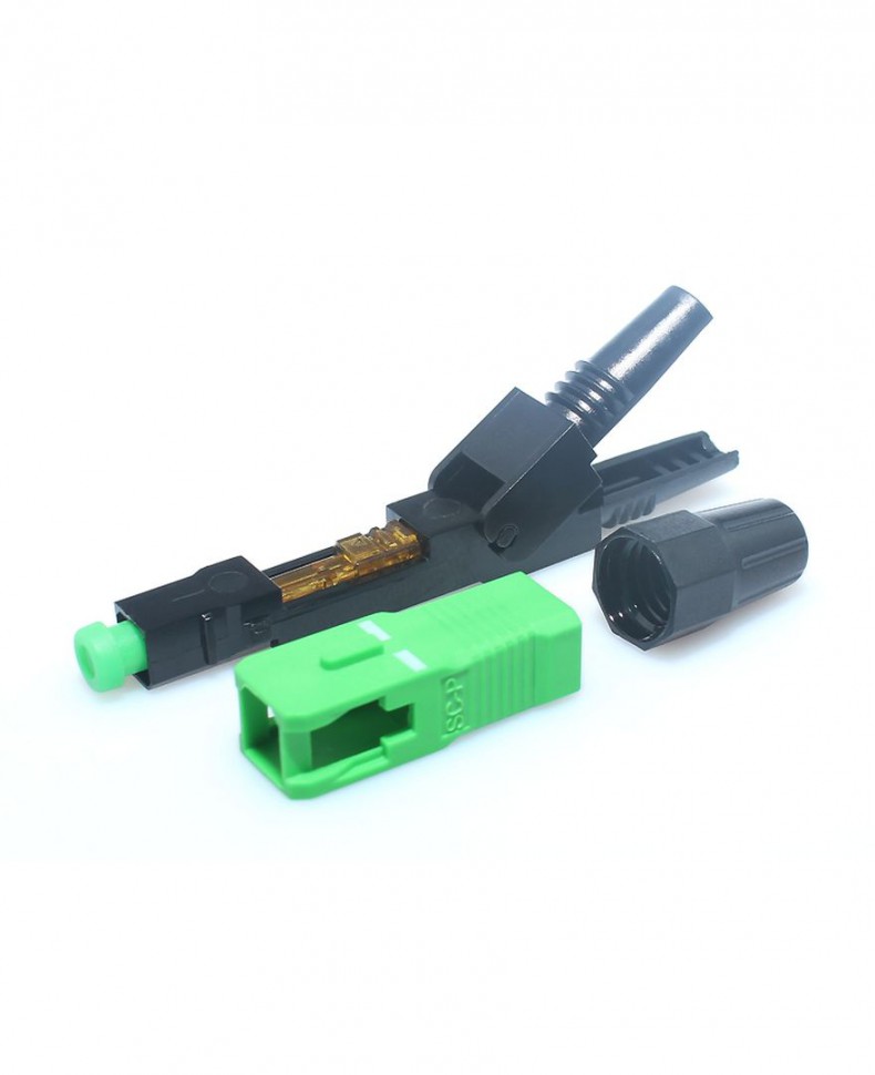 Быстрый коннектор типа SC/APC для FTTH кабелей