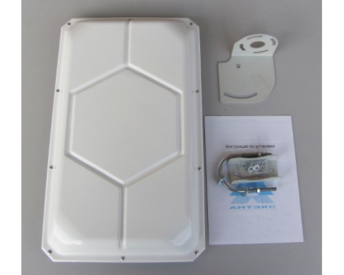 Внешняя панельная антенна Антэкс AGATA 3G/4G/WiFi2.4/LTE2600, 1.7 - 2.7ГГц, 15-17 dBi, N-female