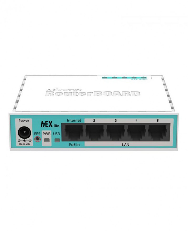 Маршрутизатор MikroTik hEX lite (RB750r2)