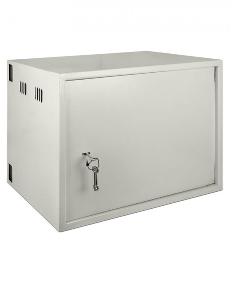 Шкаф антивандальный 650x500x500 Сейф со стойками под 19" оборудование