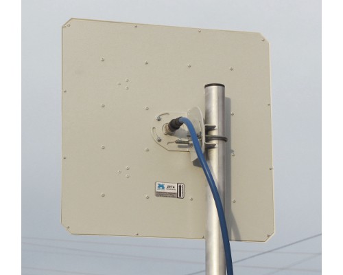 Внешняя панельная антенна Антэкс ZETA 3G/4G/WiFi2.4/LTE2600, 1.7 - 2.7ГГц, 17-20 dBi, N-female