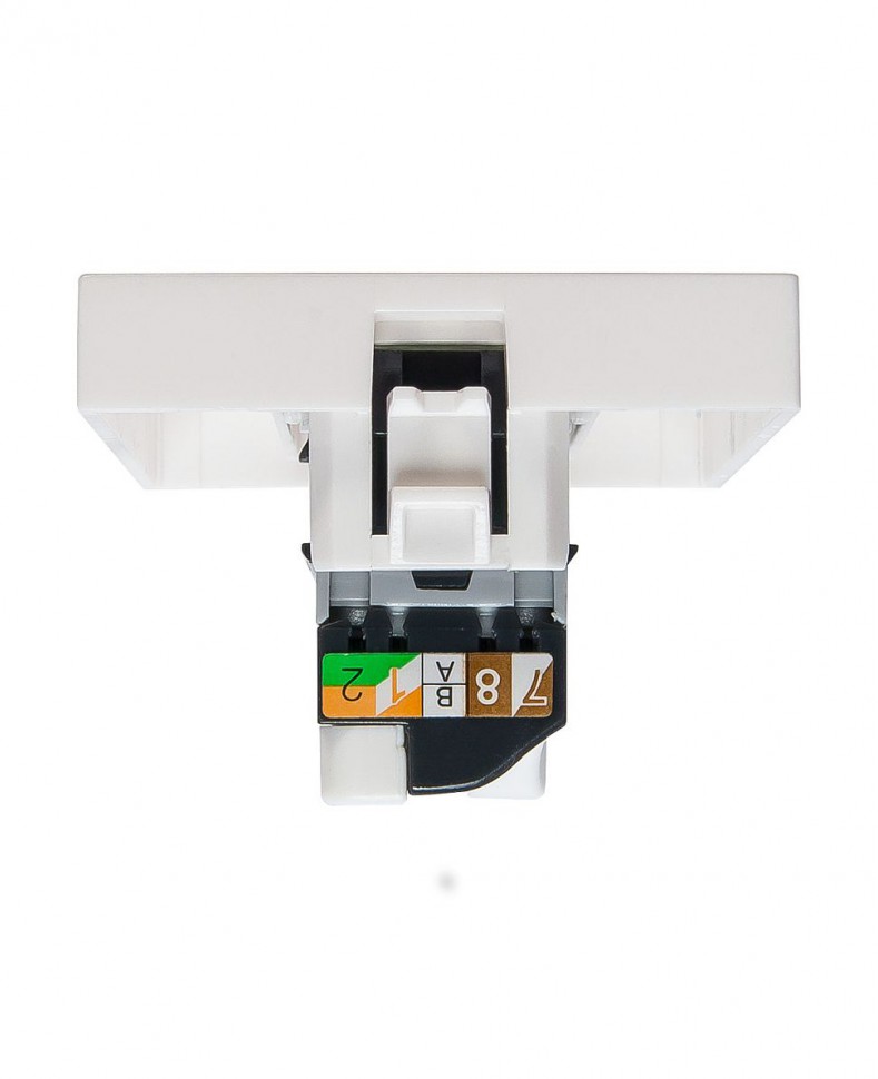 Розетка информационная UTP 1хRJ45 45х45 cat5е SPL