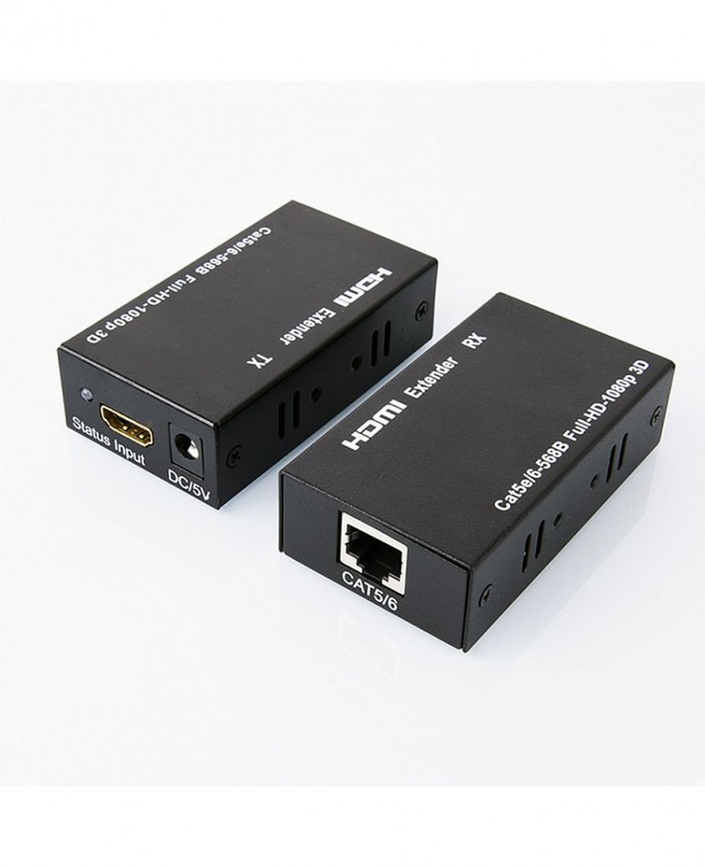 Активный удлинитель HDMI по витой паре RJ45 до 60 метров