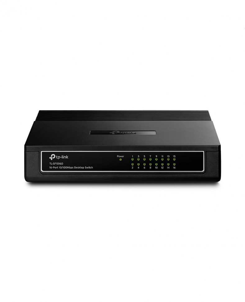 Коммутатор неуправляемый TP-Link TL-SF1016D с 16 портами 10/100BASE-T