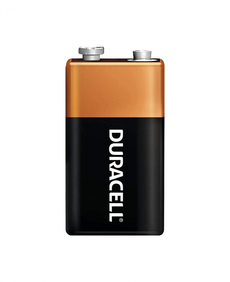 Элемент питания "Крона" Duracell Basic (6LR61) 9V