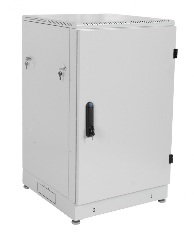 Шкаф телекоммуникационный напольный 18U (600 × 800) дверь металл