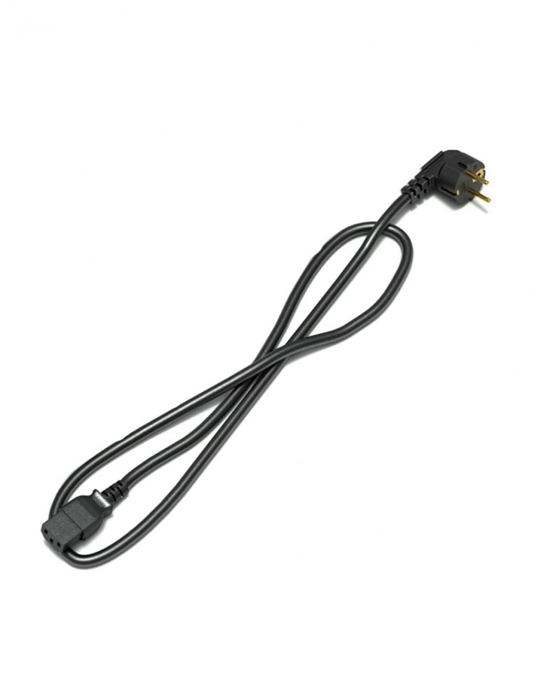 Шнур питания с заземлением IEC 60320 C13/Schuko, 10 А / 250 В (3 × 1,0), длина 1,8 м Шнур питания с заземлением IEC 60320 C13/Schuko, 10 А / 250 В (3 × 1,0), длина 1,8 м