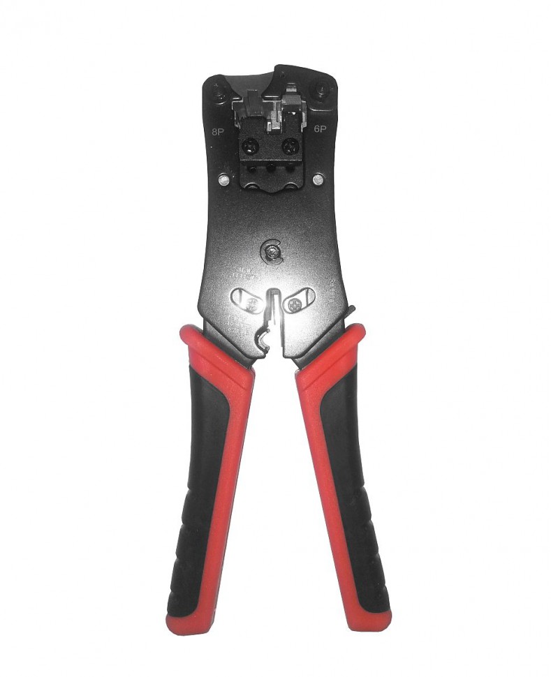 Обжимной инструмент N-N468B RJ-45/8P-8C, RJ12/6P-6C, RJ11/6P-4C, RJ9/4P-4C