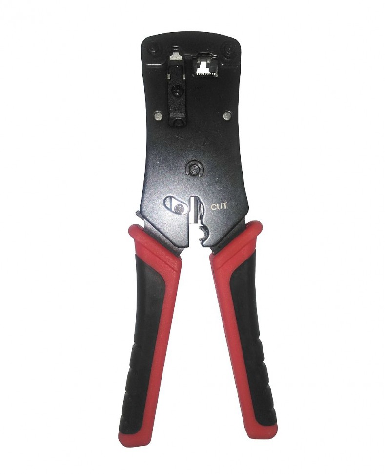 Обжимной инструмент N-N468B RJ-45/8P-8C, RJ12/6P-6C, RJ11/6P-4C, RJ9/4P-4C