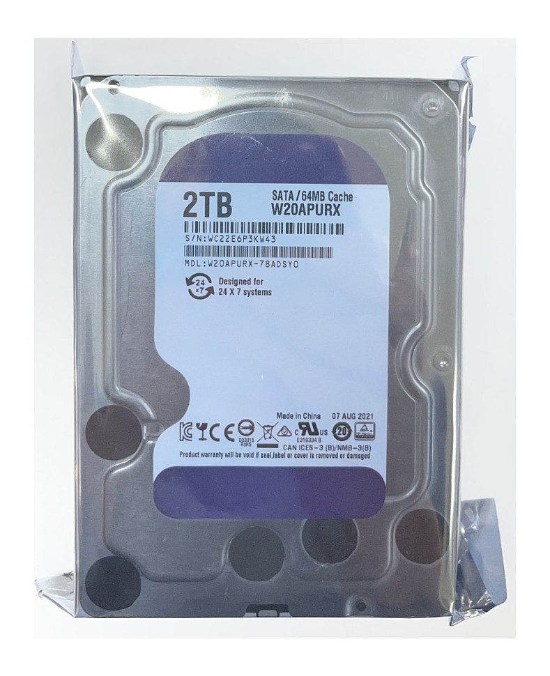 Жесткий диск 2Tb Western Digital WD20APURX