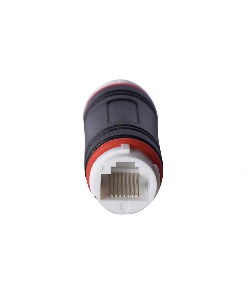 Соединительный модуль RJ45, cat.5e, герметичный (IP67), черный